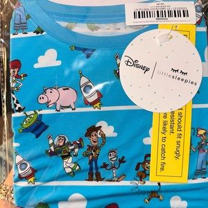 Toy Story Little Sleepies 3T (long sleeve)